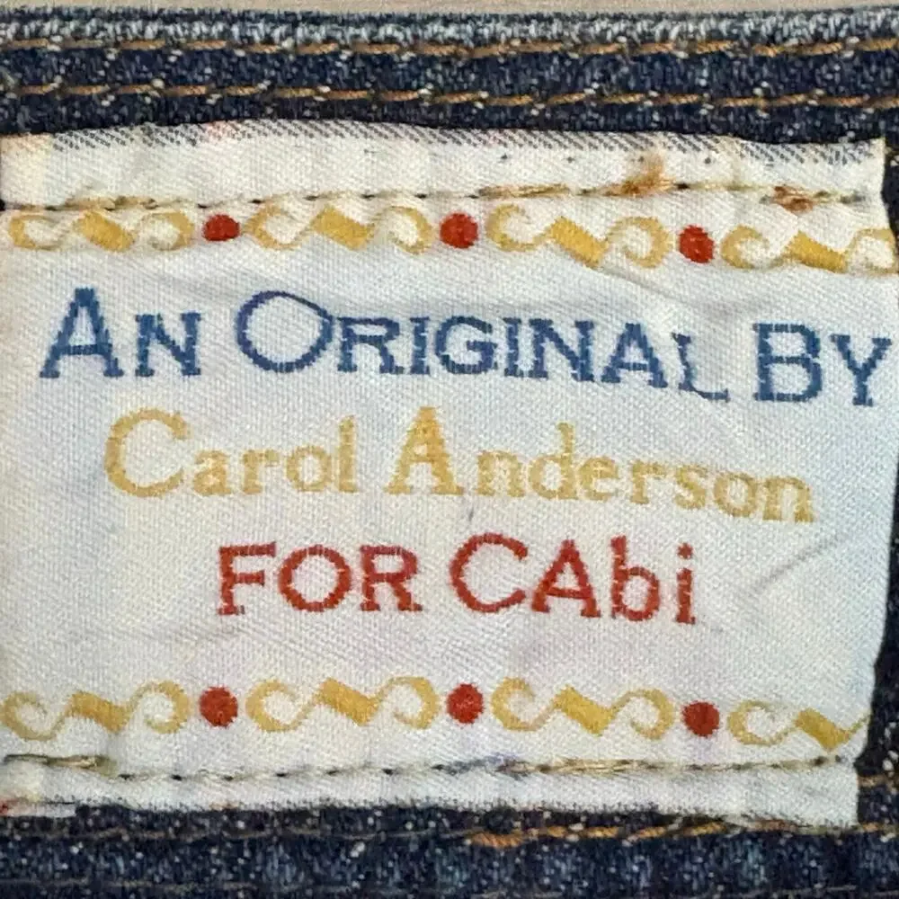 Vintage Carol Anderson For Cabi Denim Blue Jean Mini Skirt Women’s Sz 8 See pics - Picture 6 of 10